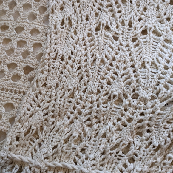 Pls see copy listing / Free people crochet duster sweet talker cardi - Picture 9 of 11